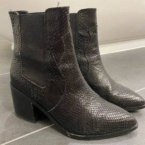 ASOS western style booties size 6